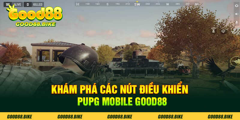 Khám phá các nút điều khiển khi chơi game pupg mobile good88